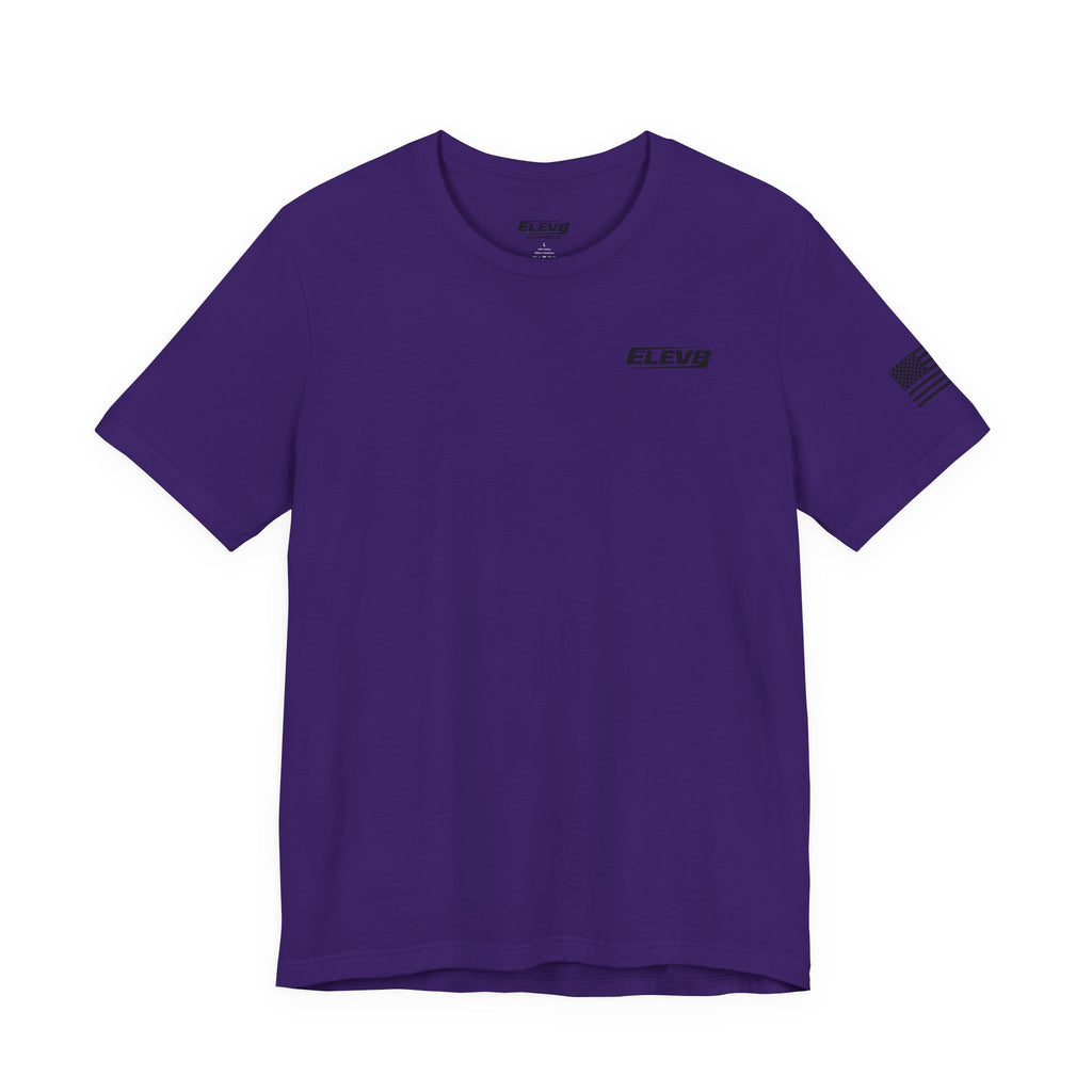 ELEV8 SUPPLY PUSH YOUR LIMITS TEE BLACK LOGO