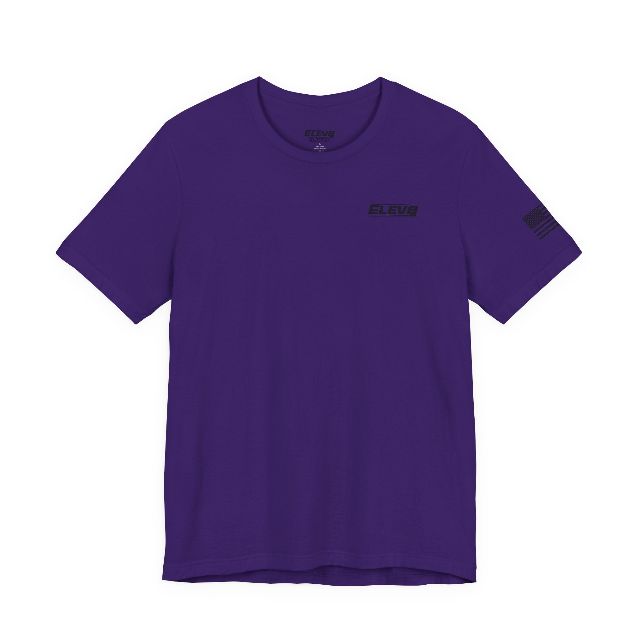 ELEV8 SUPPLY PUSH YOUR LIMITS TEE BLACK LOGO