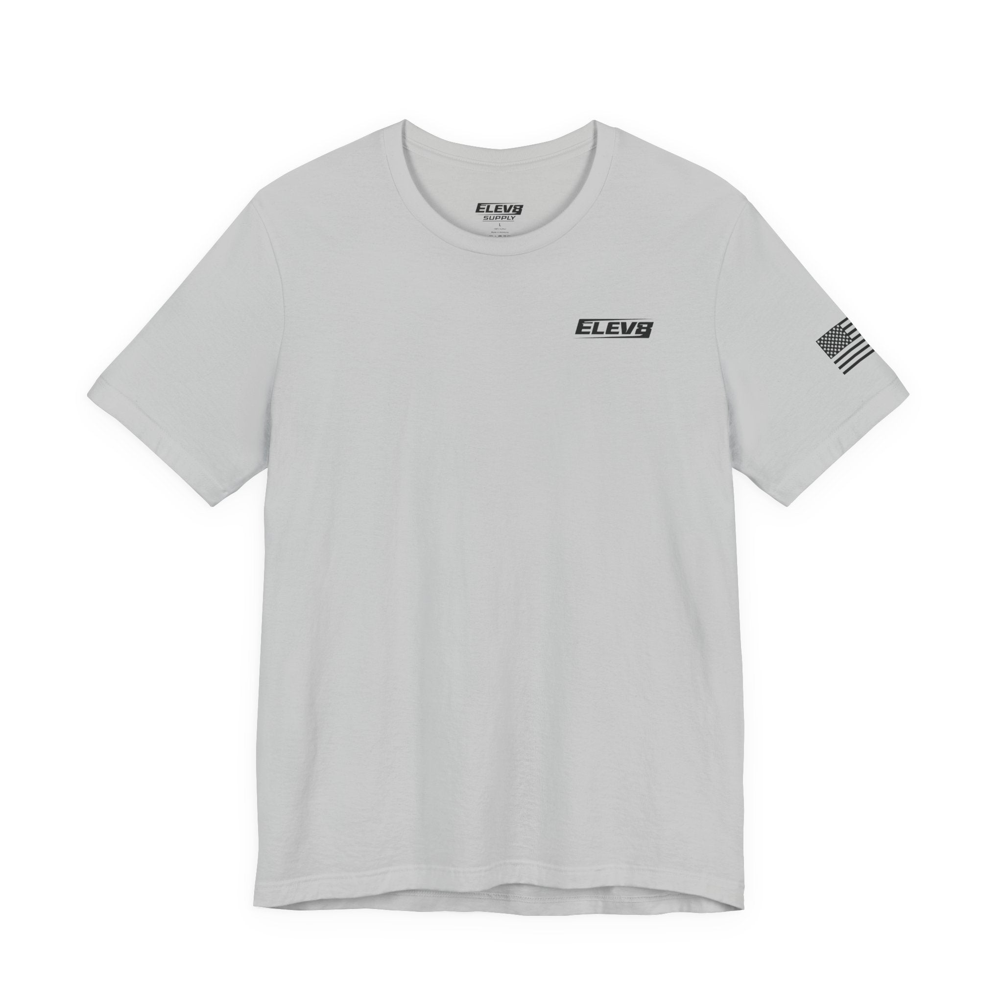 ELEV8 SUPPLY PUSH YOUR LIMITS TEE BLACK LOGO