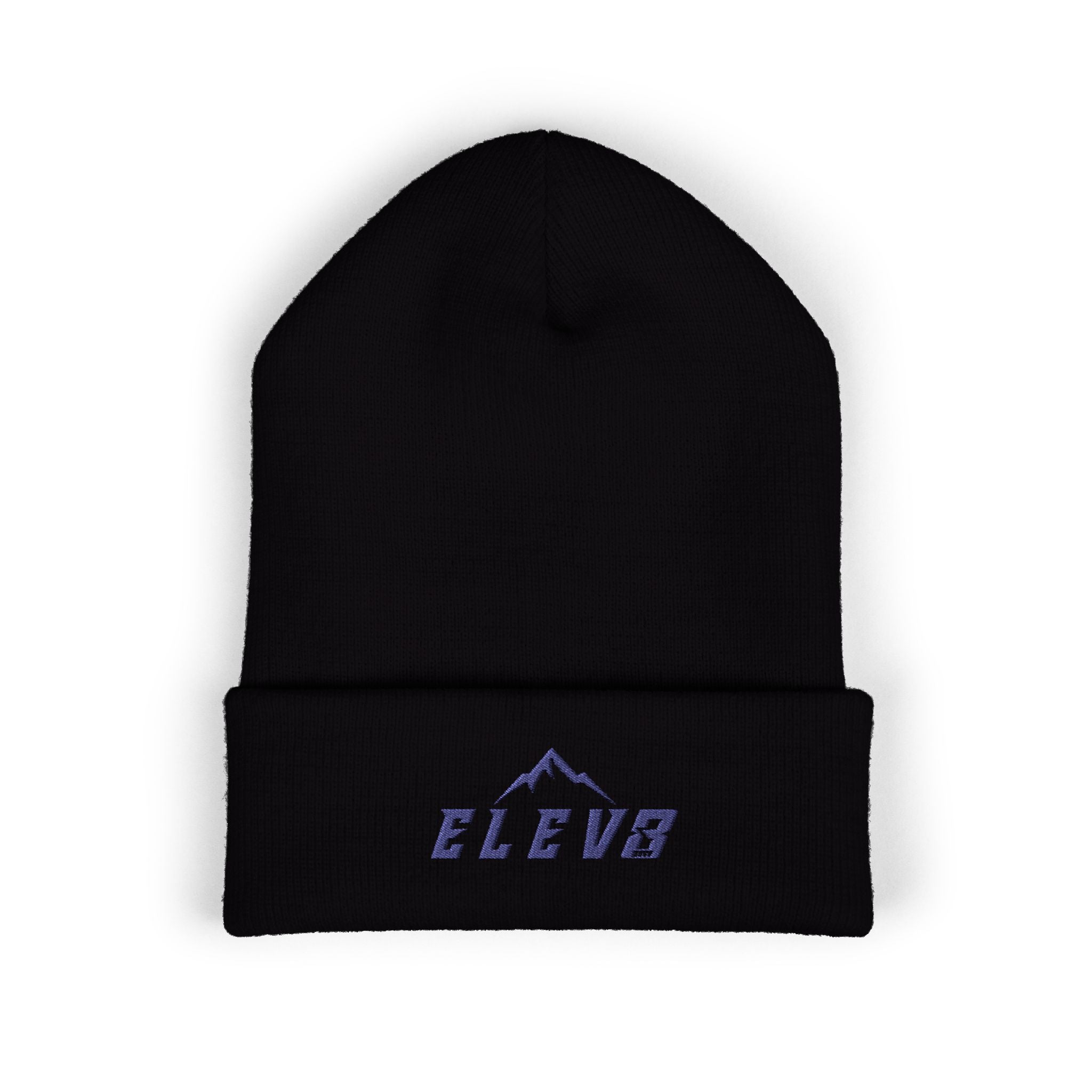 ELEV8 PEAK BEANIE NAVY STITCH