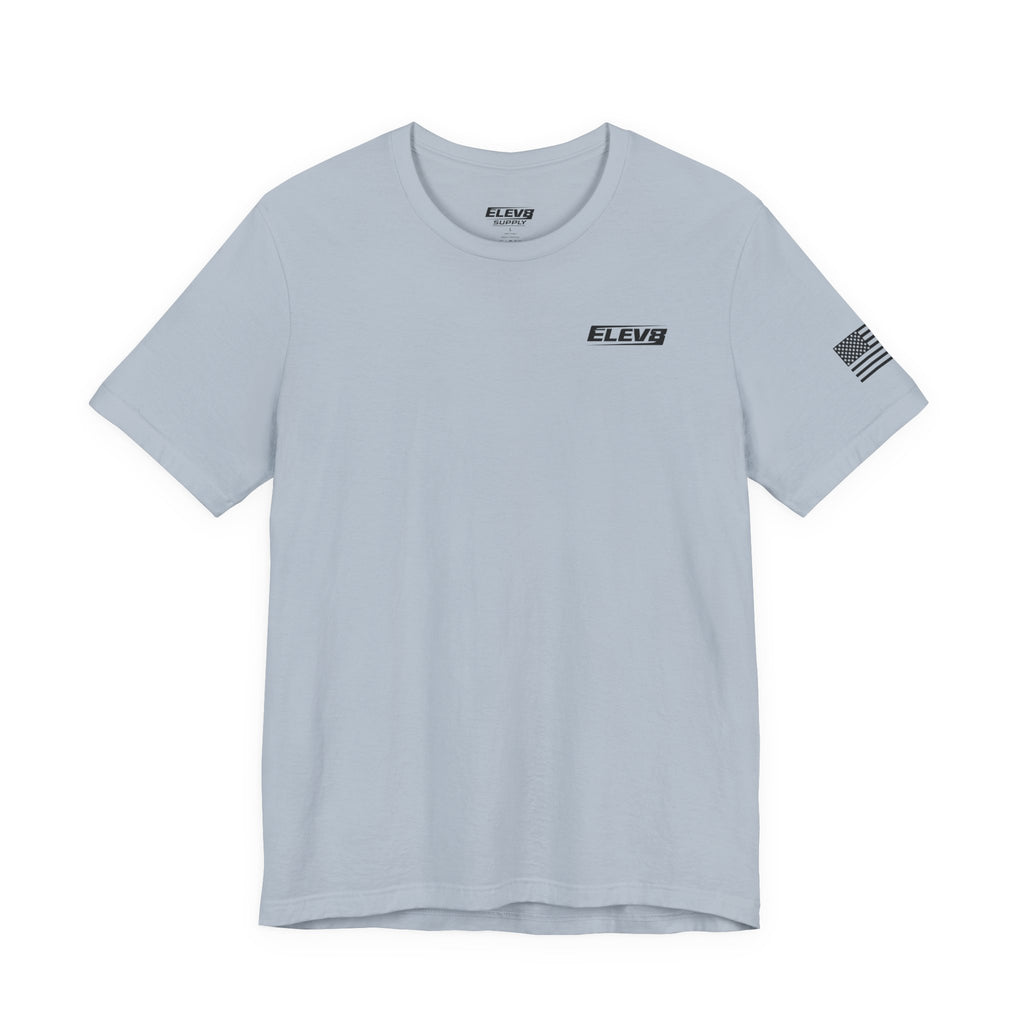 ELEV8 SUPPLY PUSH YOUR LIMITS TEE BLACK LOGO