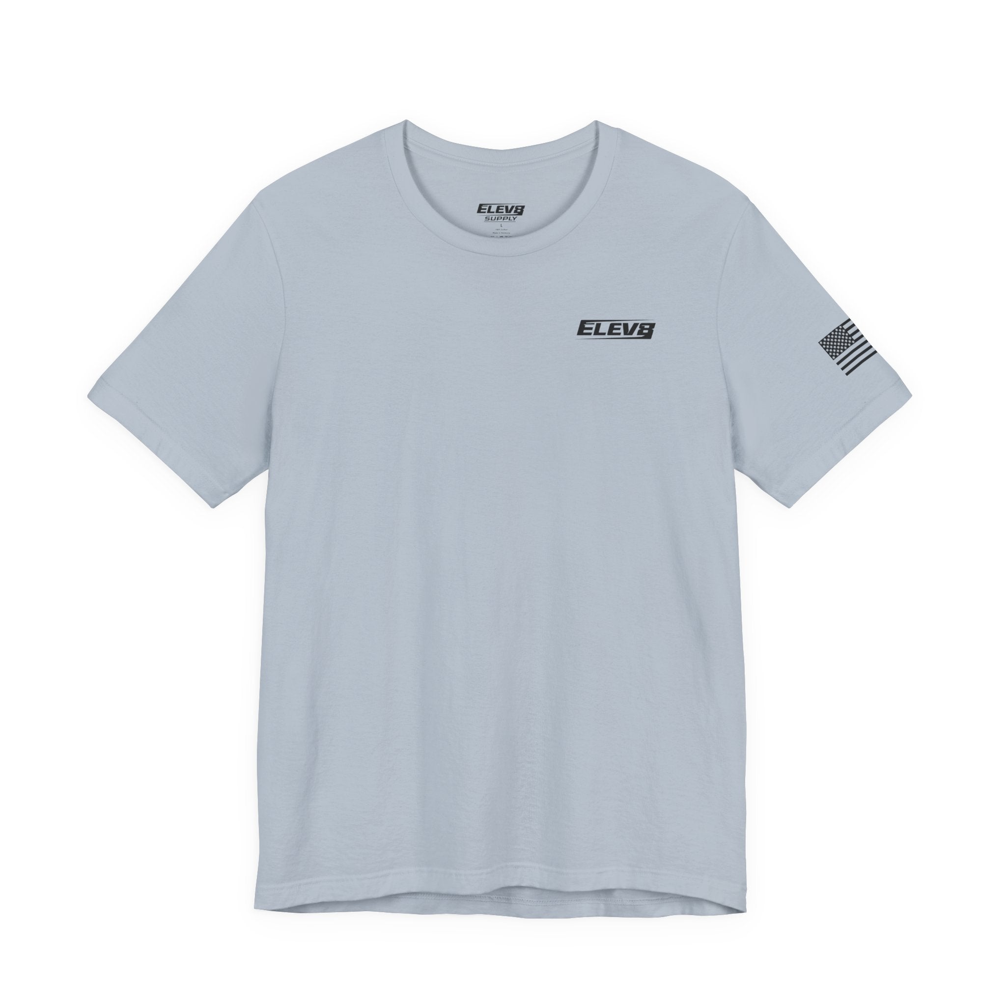 ELEV8 SUPPLY PUSH YOUR LIMITS TEE BLACK LOGO