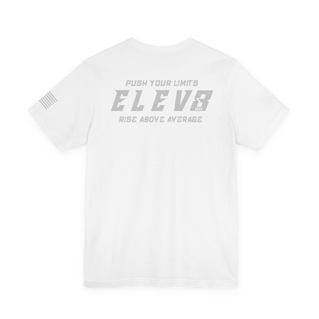 ELEV8 SUPPLY PUSH YOUR LIMITS TEE GREY LOGO