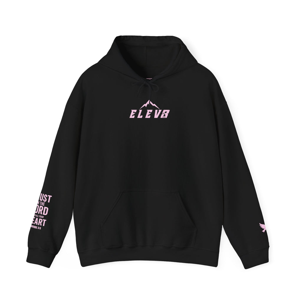 ELEVATE YOUR FAITH HOODIE PINK