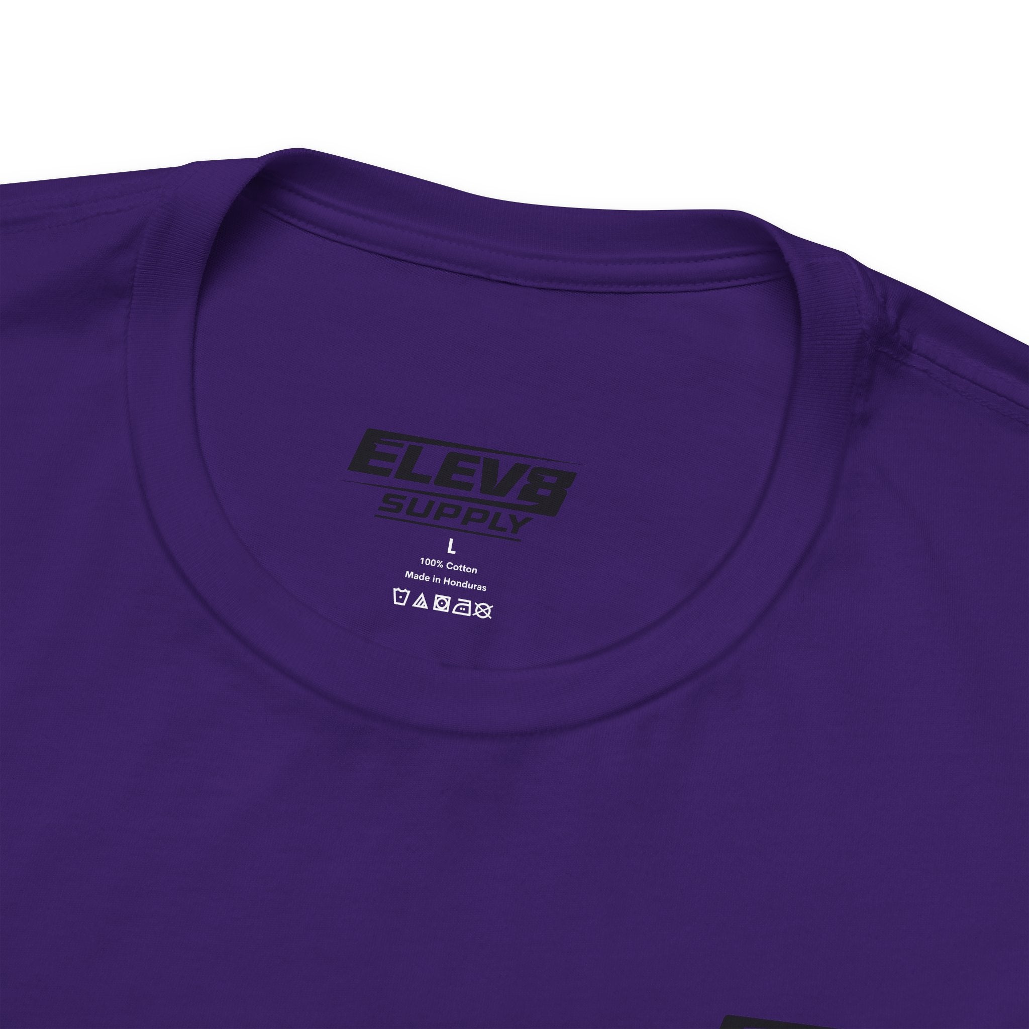 ELEV8 SUPPLY PUSH YOUR LIMITS TEE BLACK LOGO