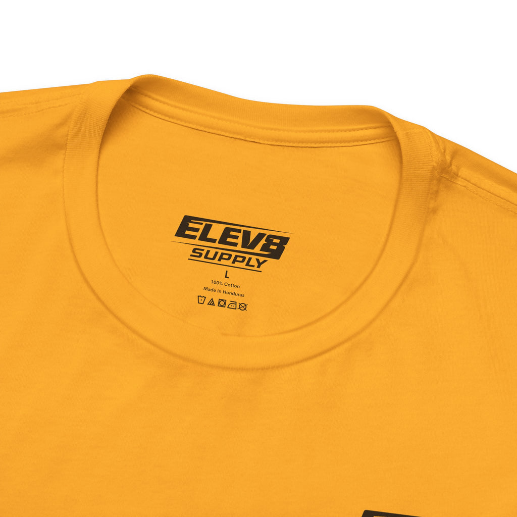 ELEV8 SUPPLY PUSH YOUR LIMITS TEE BLACK LOGO