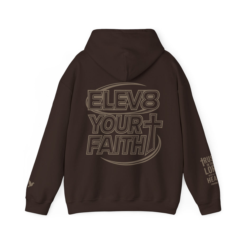 ELEVATE YOUR FAITH HOODIE (100% COTTON)