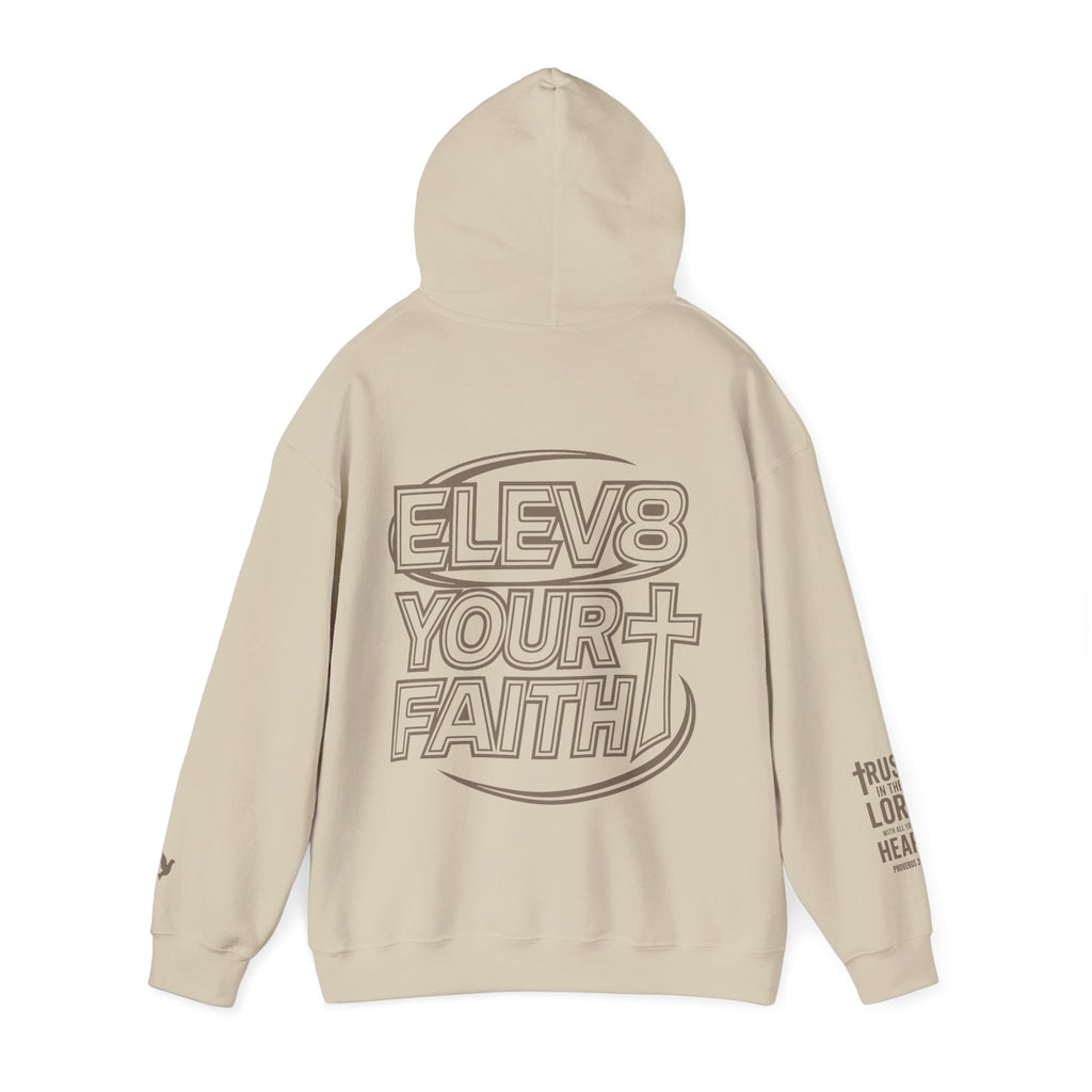 ELEVATE YOUR FAITH HOODIE (100% COTTON)