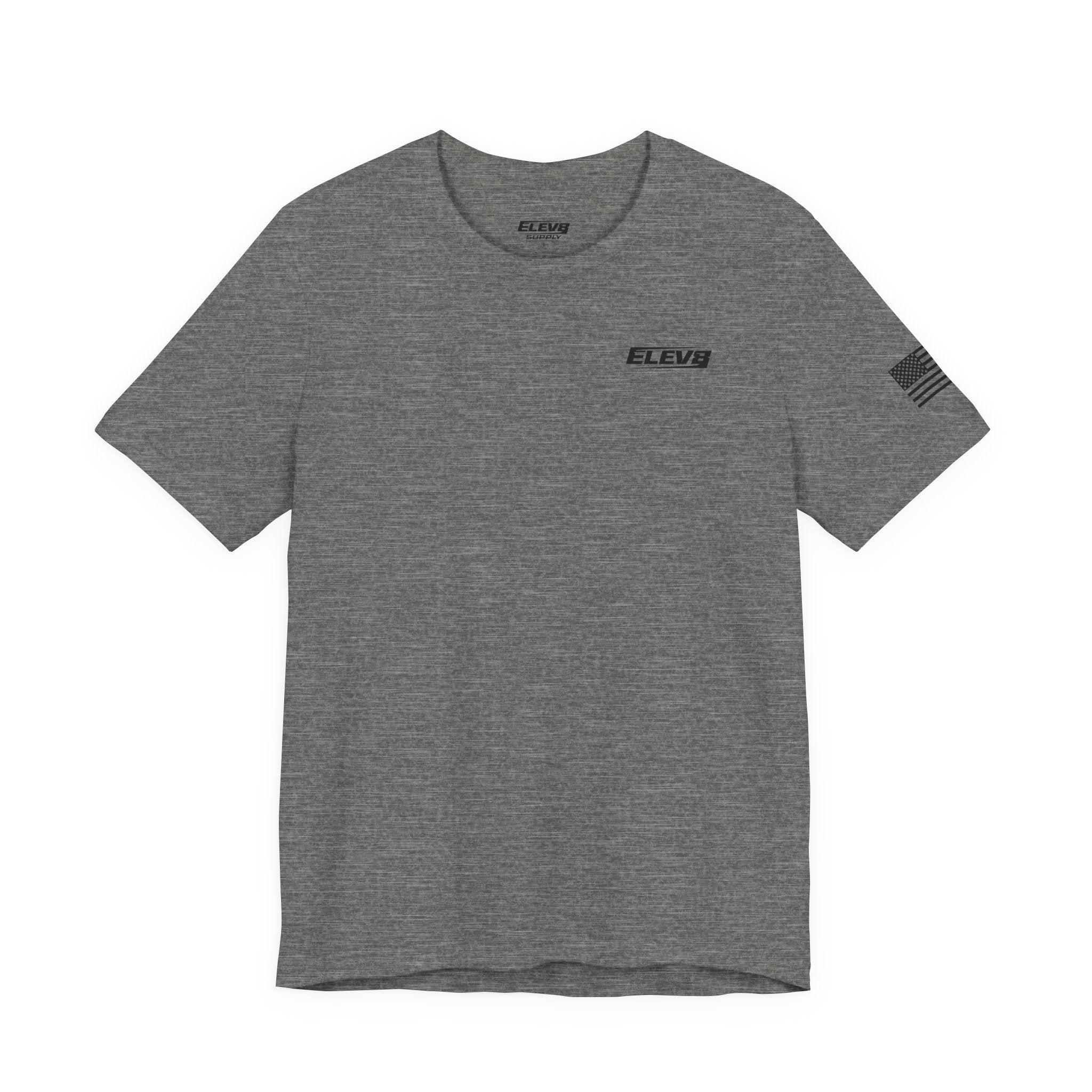 ELEV8 SUPPLY PUSH YOUR LIMITS TEE BLACK LOGO