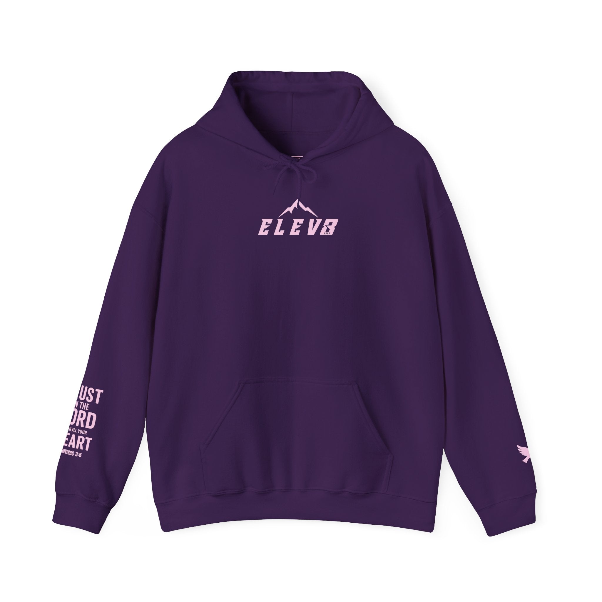 ELEVATE YOUR FAITH HOODIE PINK