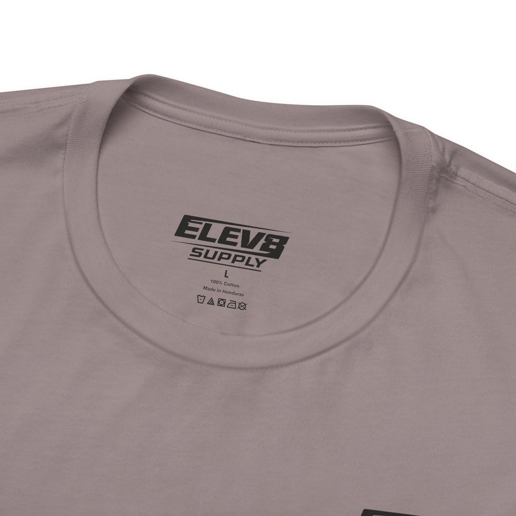 ELEV8 SUPPLY PUSH YOUR LIMITS TEE BLACK LOGO
