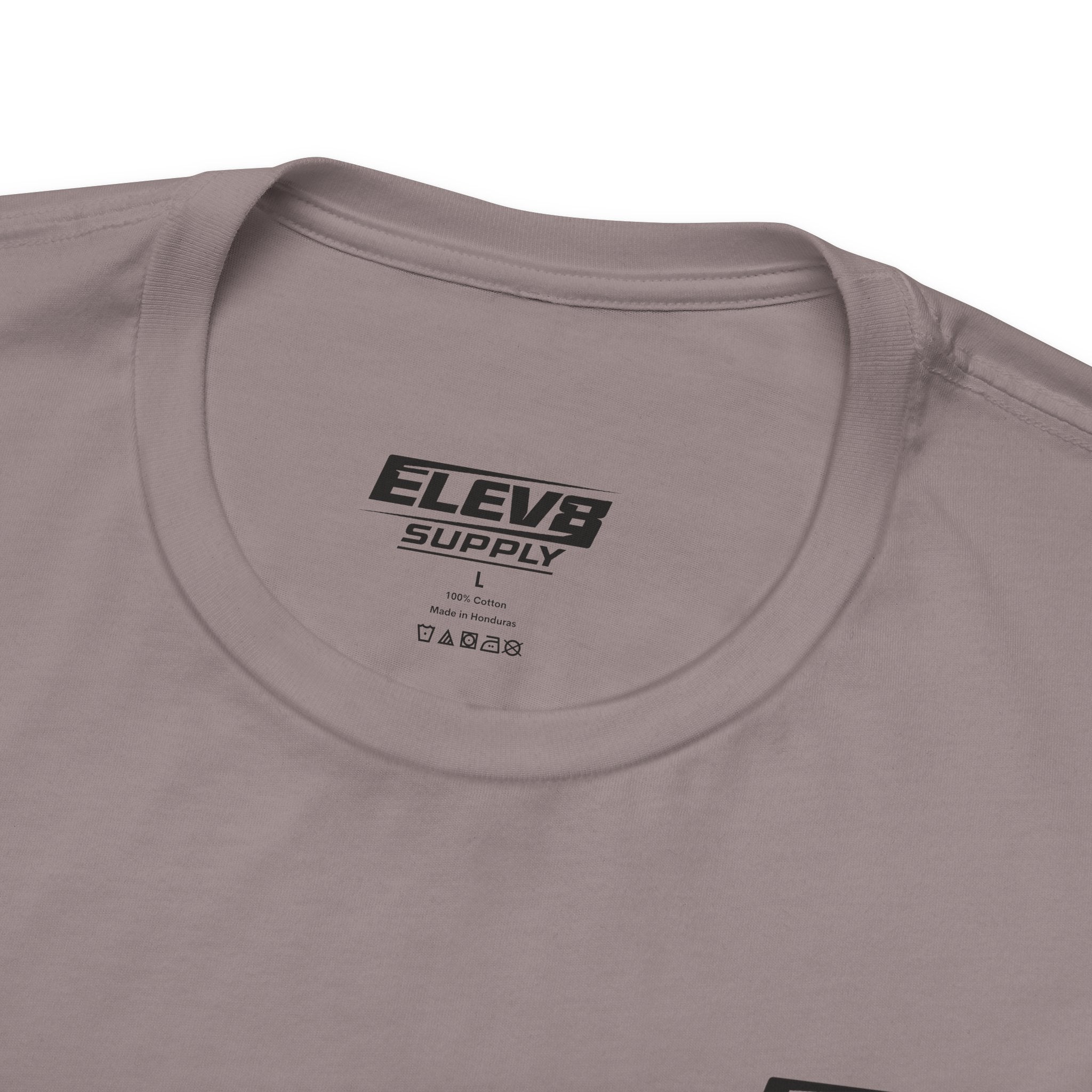ELEV8 SUPPLY PUSH YOUR LIMITS TEE BLACK LOGO