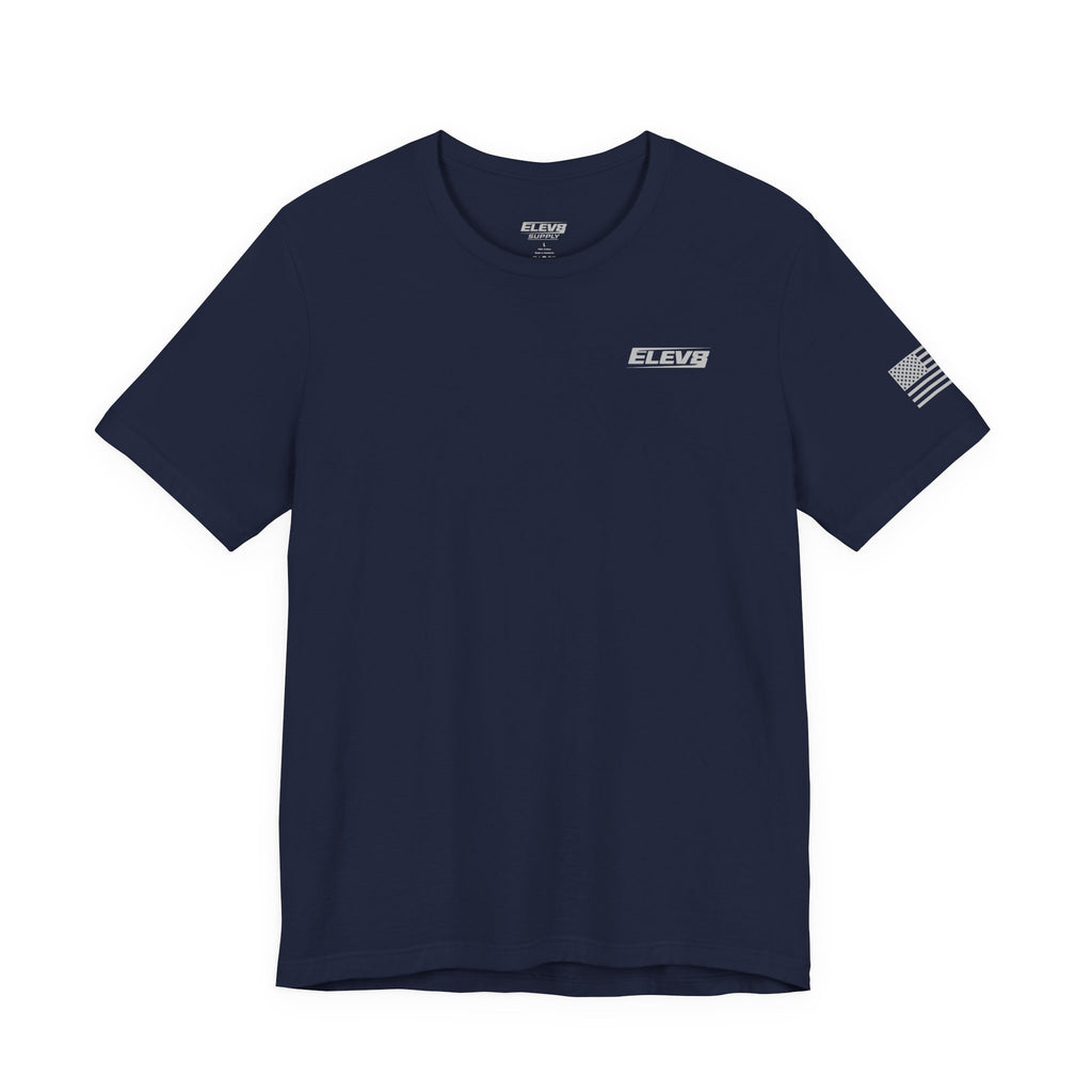 ELEV8 SUPPLY PUSH YOUR LIMITS TEE GREY LOGO