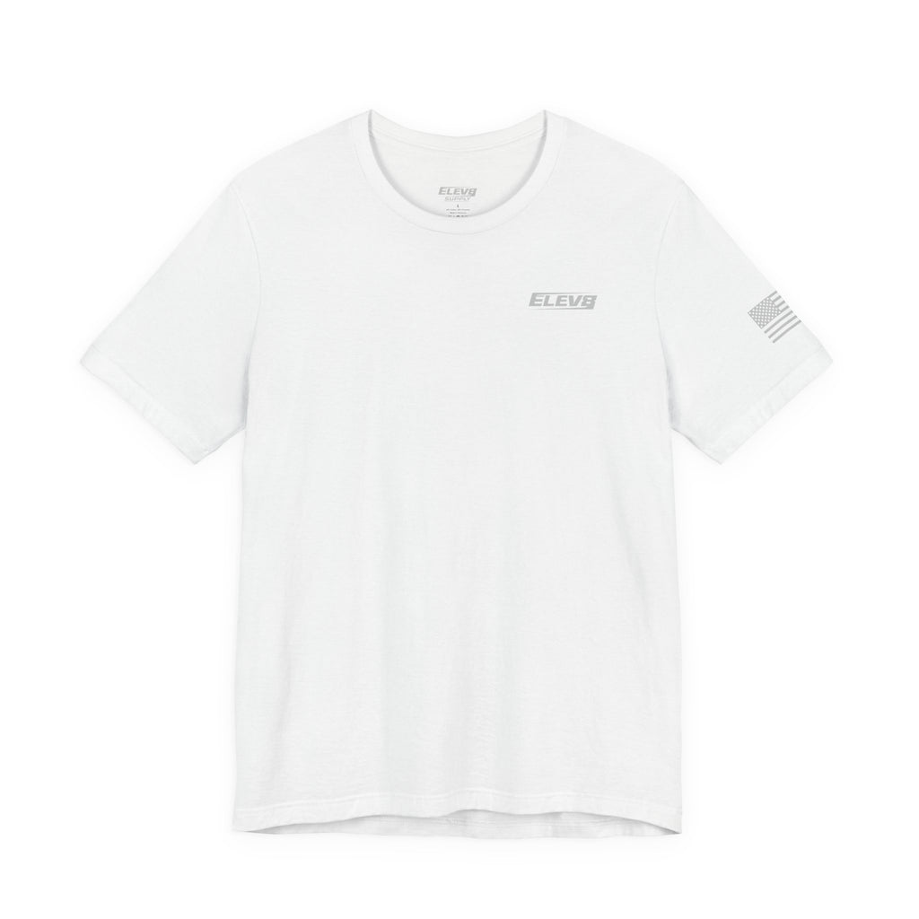 ELEV8 SUPPLY PUSH YOUR LIMITS TEE GREY LOGO