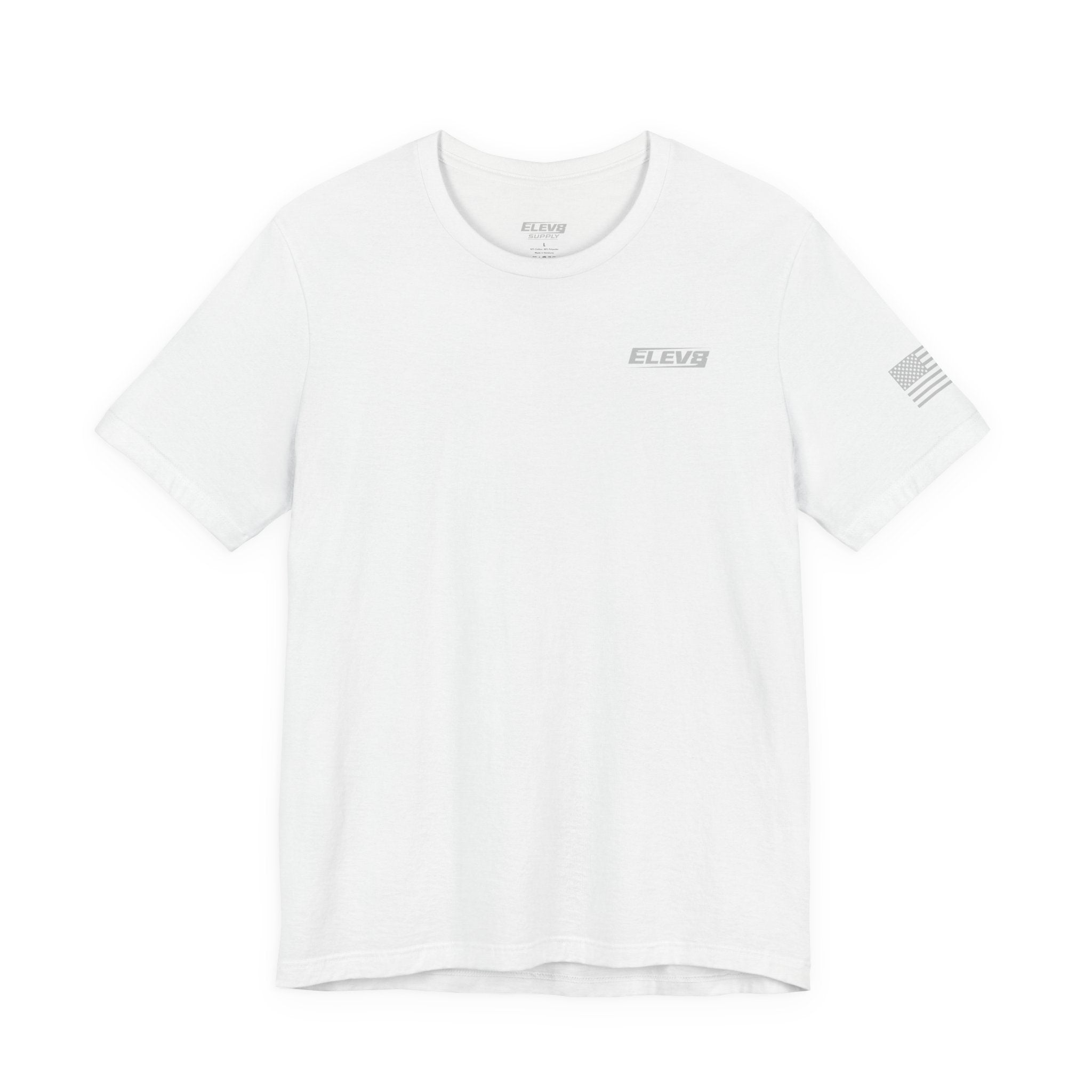 ELEV8 SUPPLY PUSH YOUR LIMITS TEE GREY LOGO