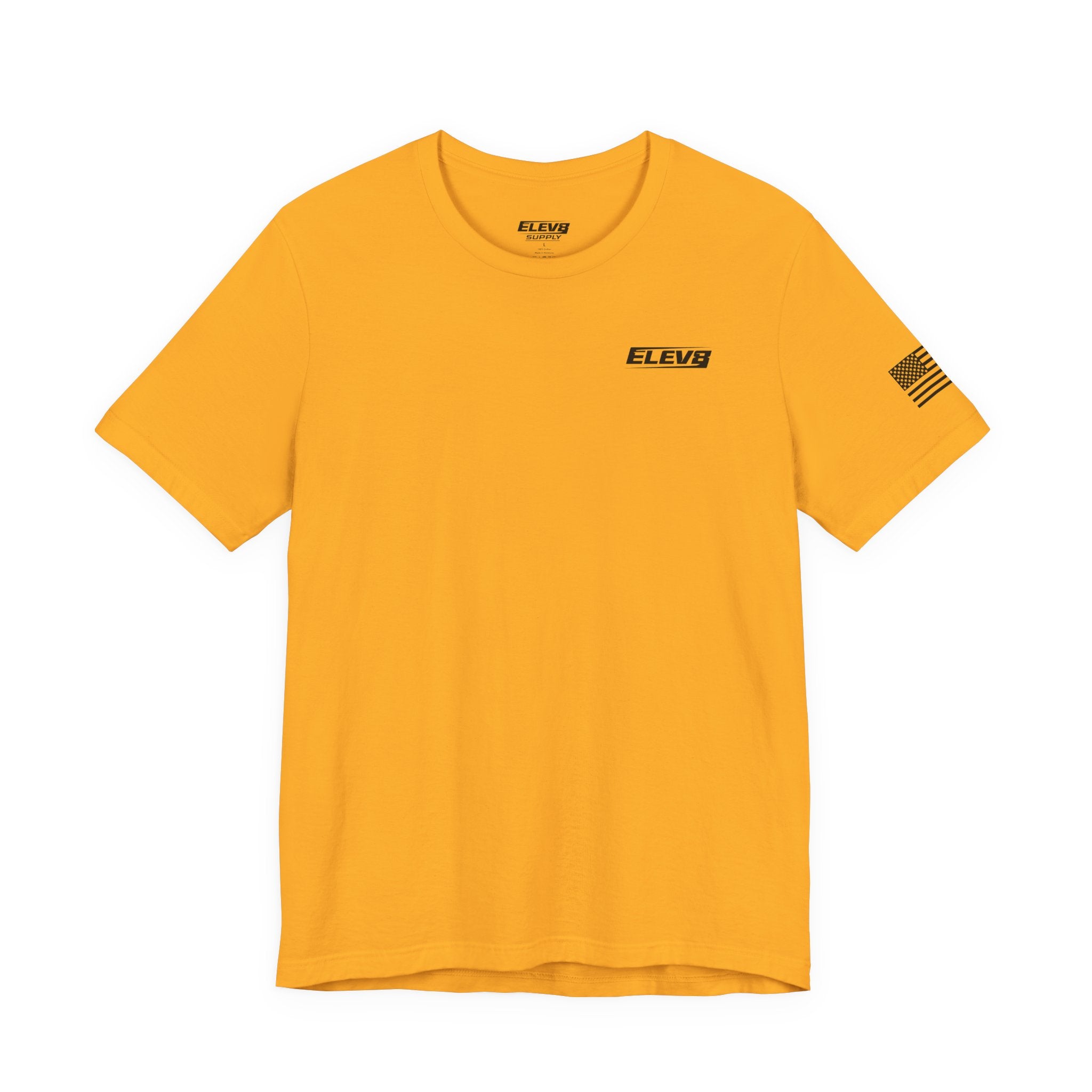 ELEV8 SUPPLY PUSH YOUR LIMITS TEE BLACK LOGO