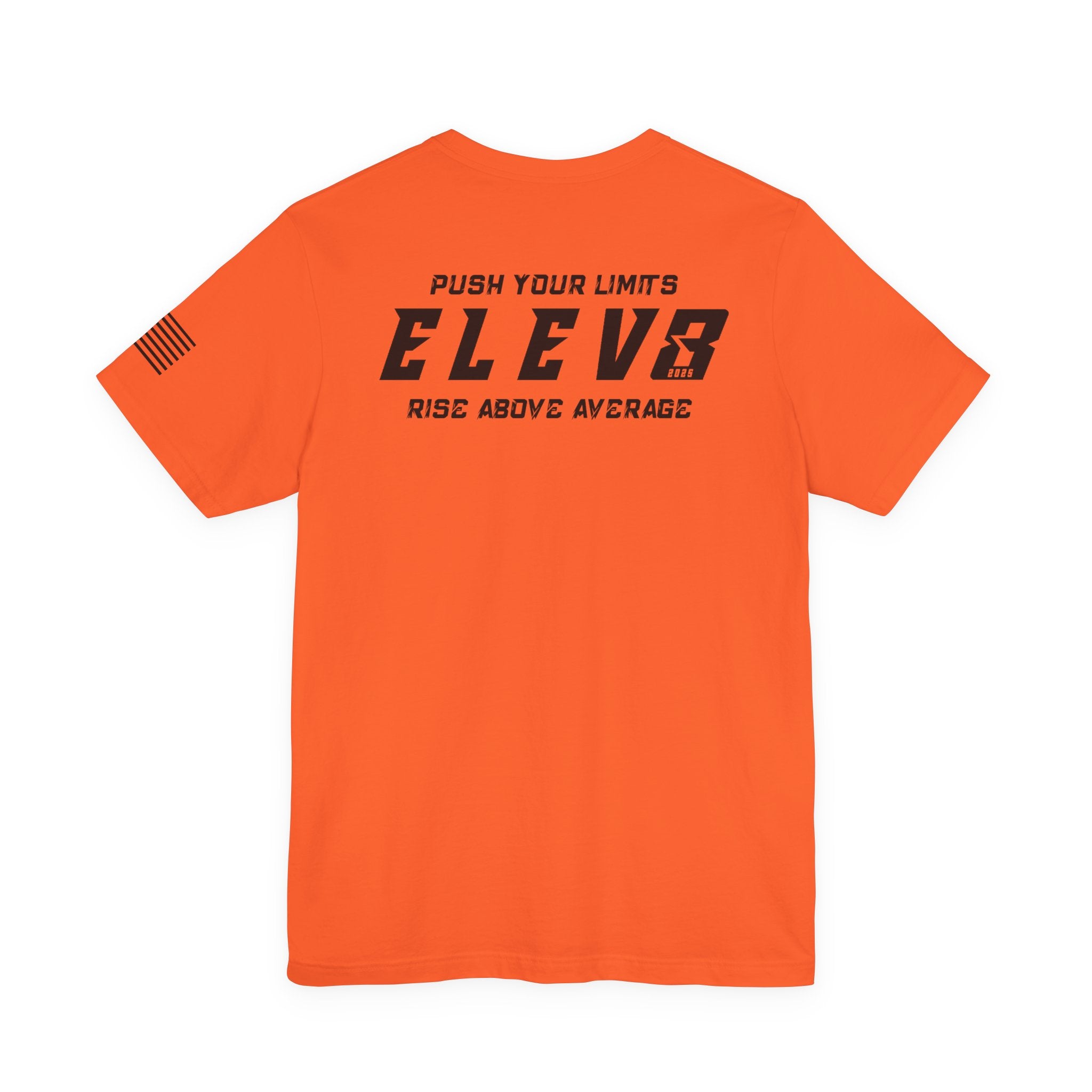 ELEV8 SUPPLY PUSH YOUR LIMITS TEE BLACK LOGO