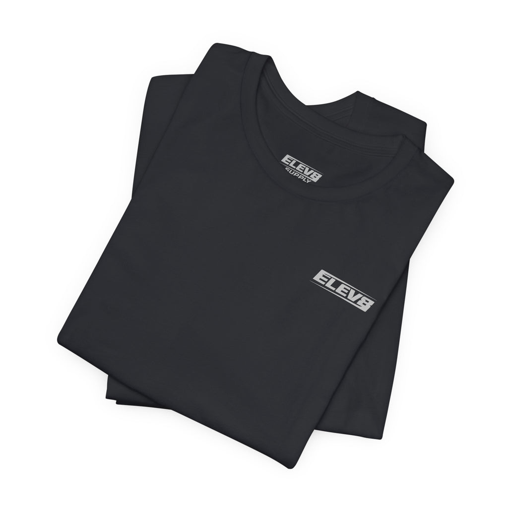 ELEV8 SUPPLY PUSH YOUR LIMITS TEE GREY LOGO