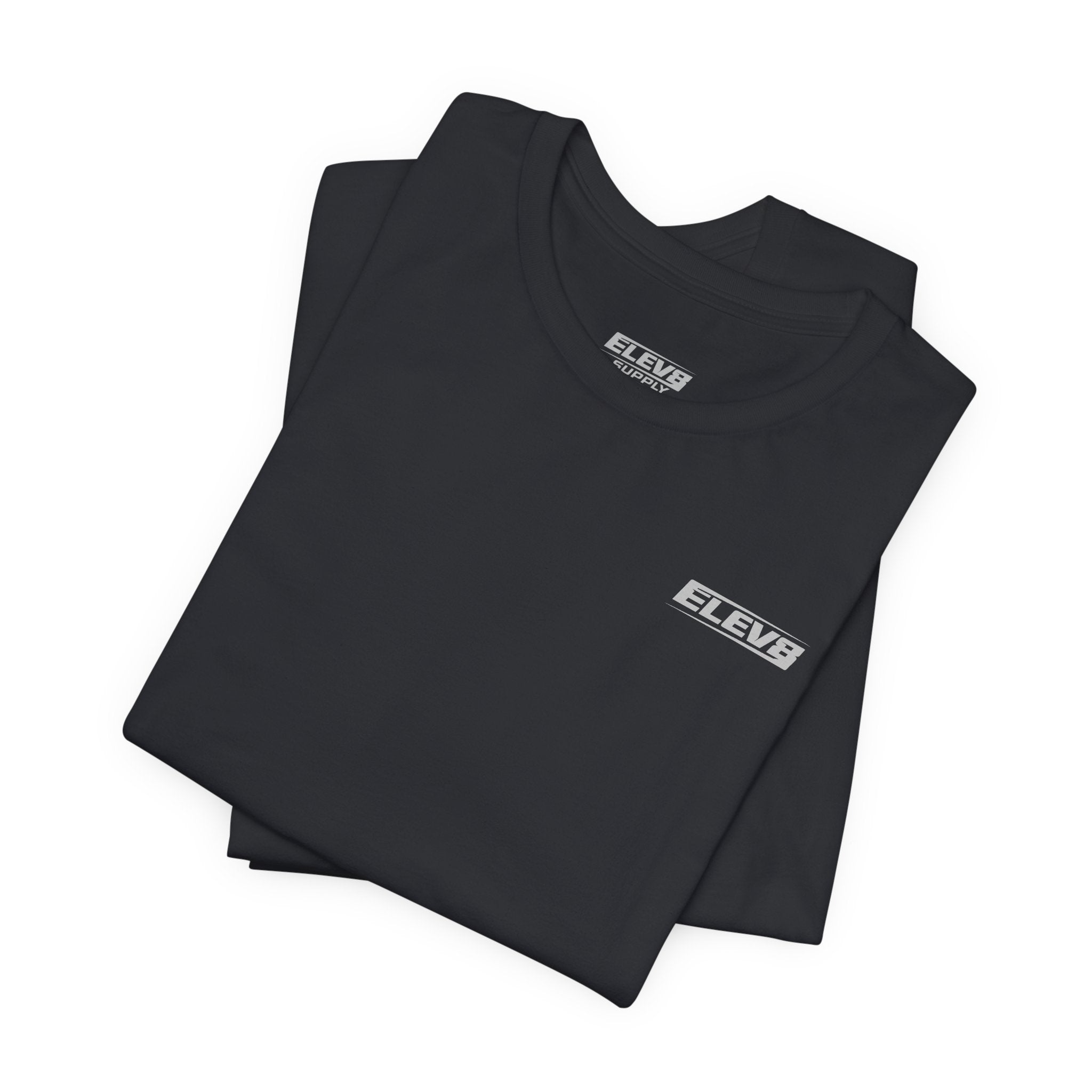 ELEV8 SUPPLY PUSH YOUR LIMITS TEE GREY LOGO