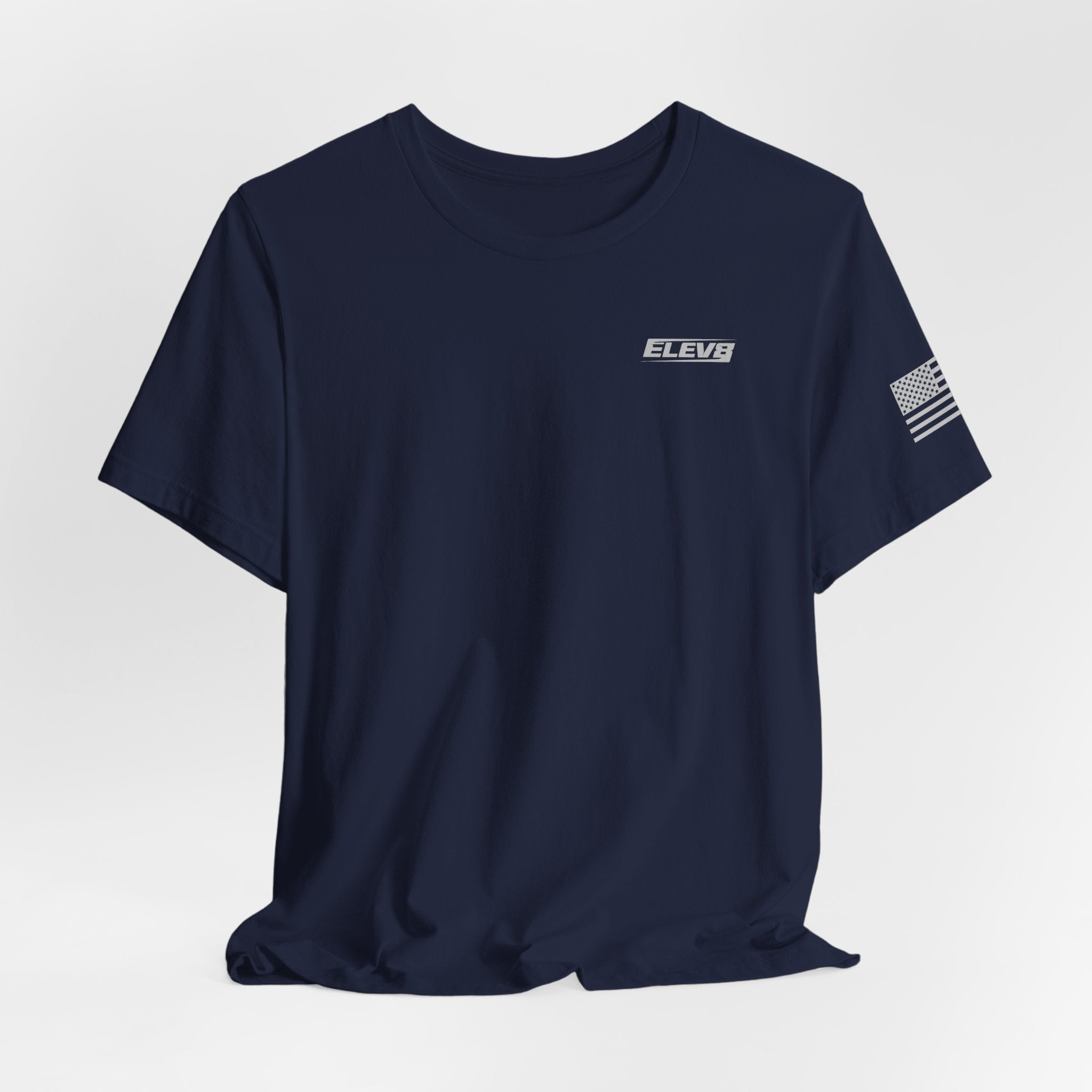 ELEV8 SUPPLY PUSH YOUR LIMITS TEE GREY LOGO