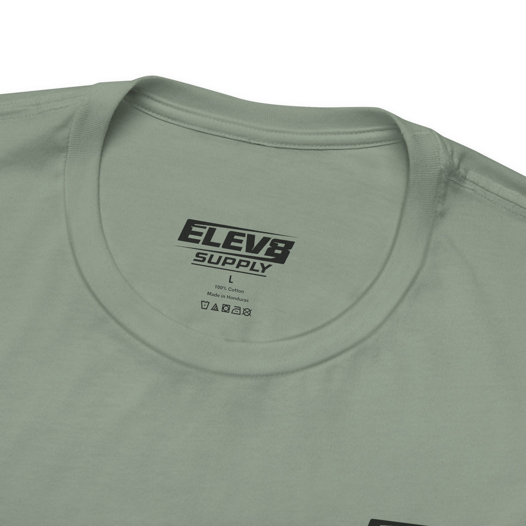 ELEV8 SUPPLY PUSH YOUR LIMITS TEE BLACK LOGO
