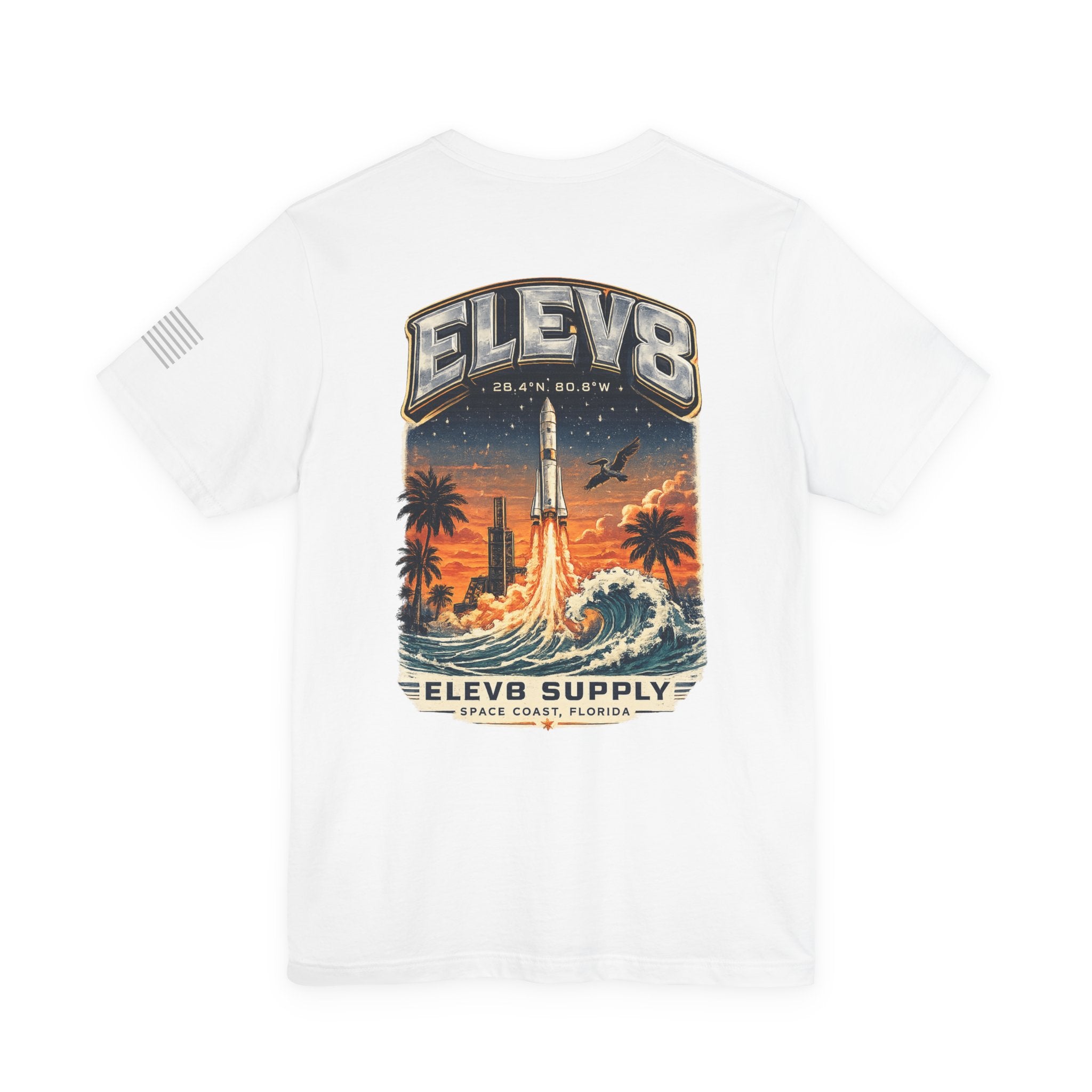 ELEV8 Launch Tide Space Coast Tee