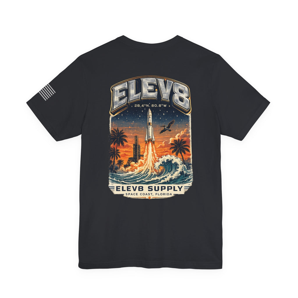 ELEV8 Launch Tide Space Coast Tee