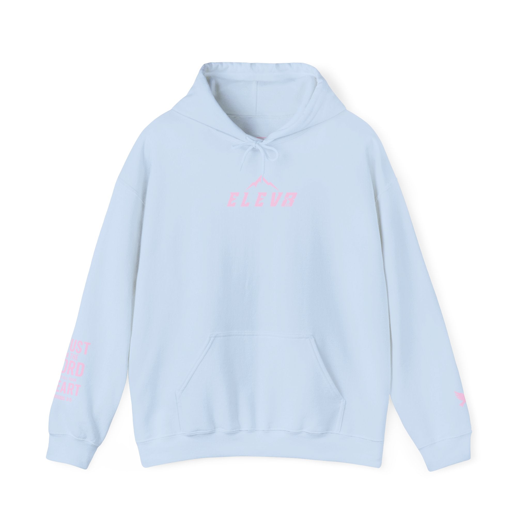 ELEVATE YOUR FAITH HOODIE PINK