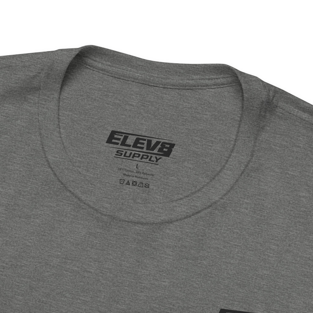 ELEV8 SUPPLY PUSH YOUR LIMITS TEE BLACK LOGO