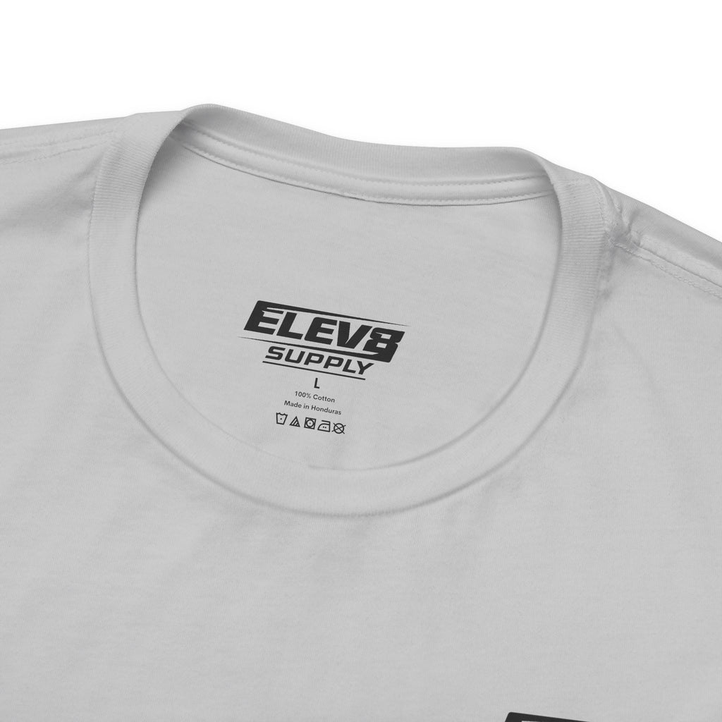 ELEV8 SUPPLY PUSH YOUR LIMITS TEE BLACK LOGO