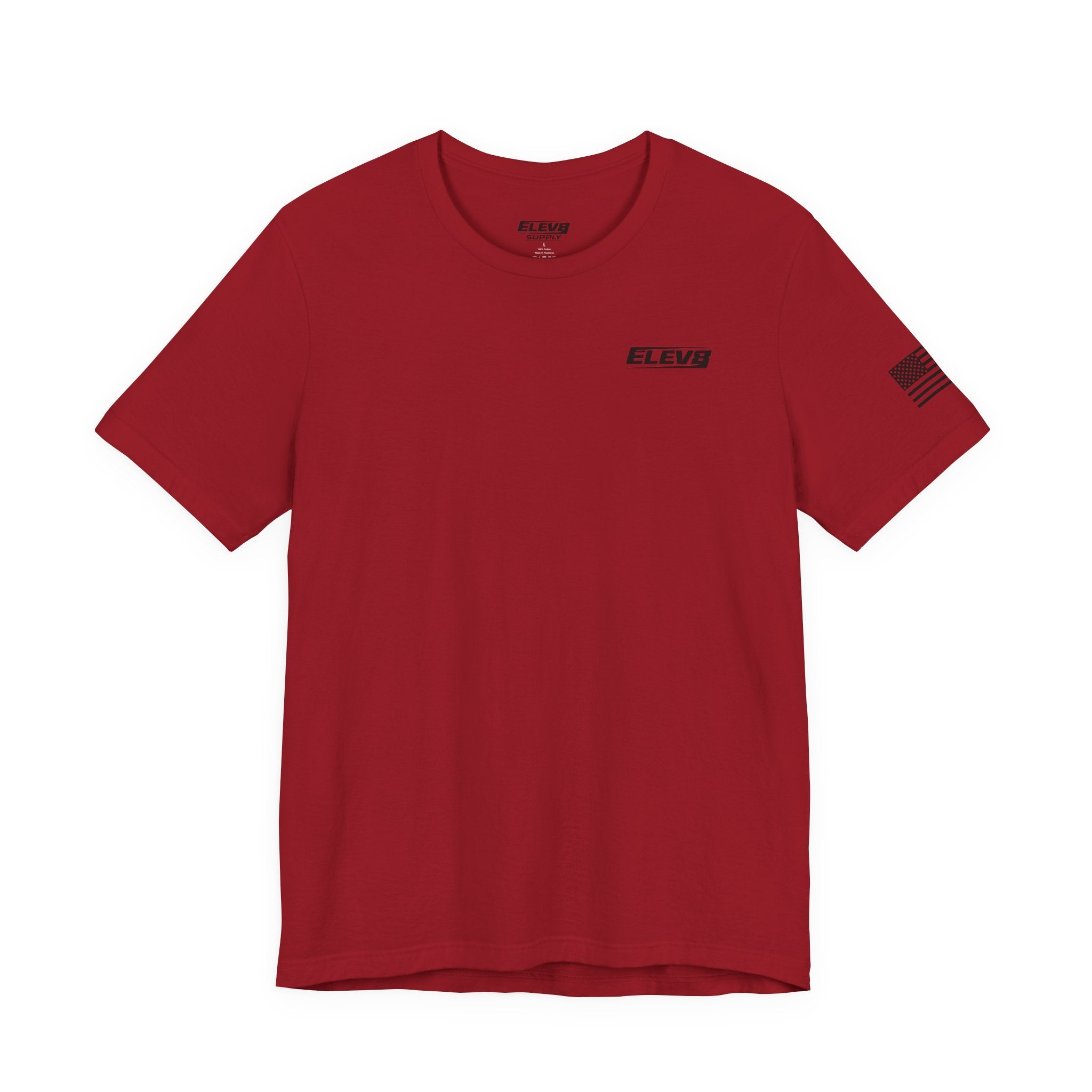 ELEV8 SUPPLY PUSH YOUR LIMITS TEE BLACK LOGO