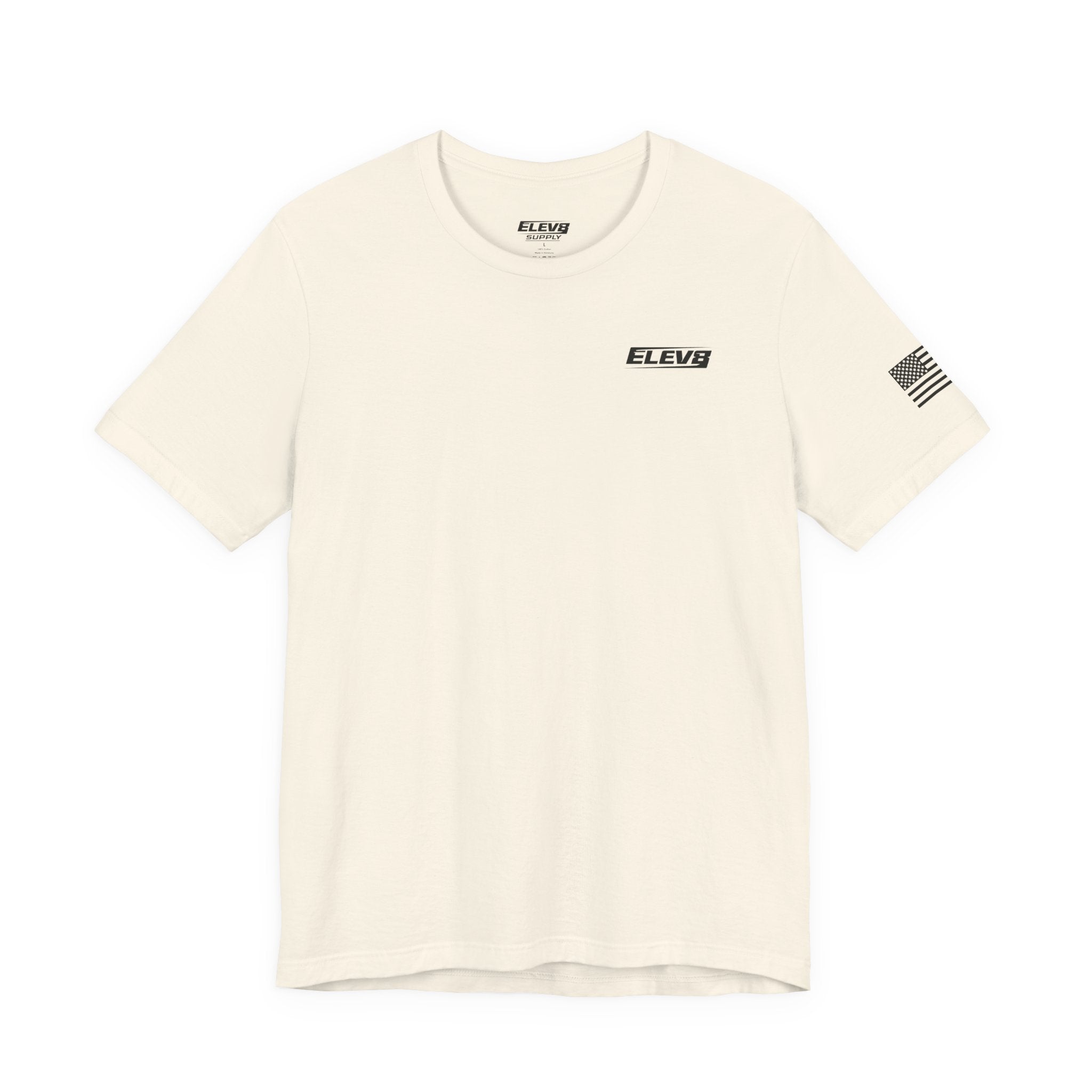 ELEV8 SUPPLY PUSH YOUR LIMITS TEE BLACK LOGO