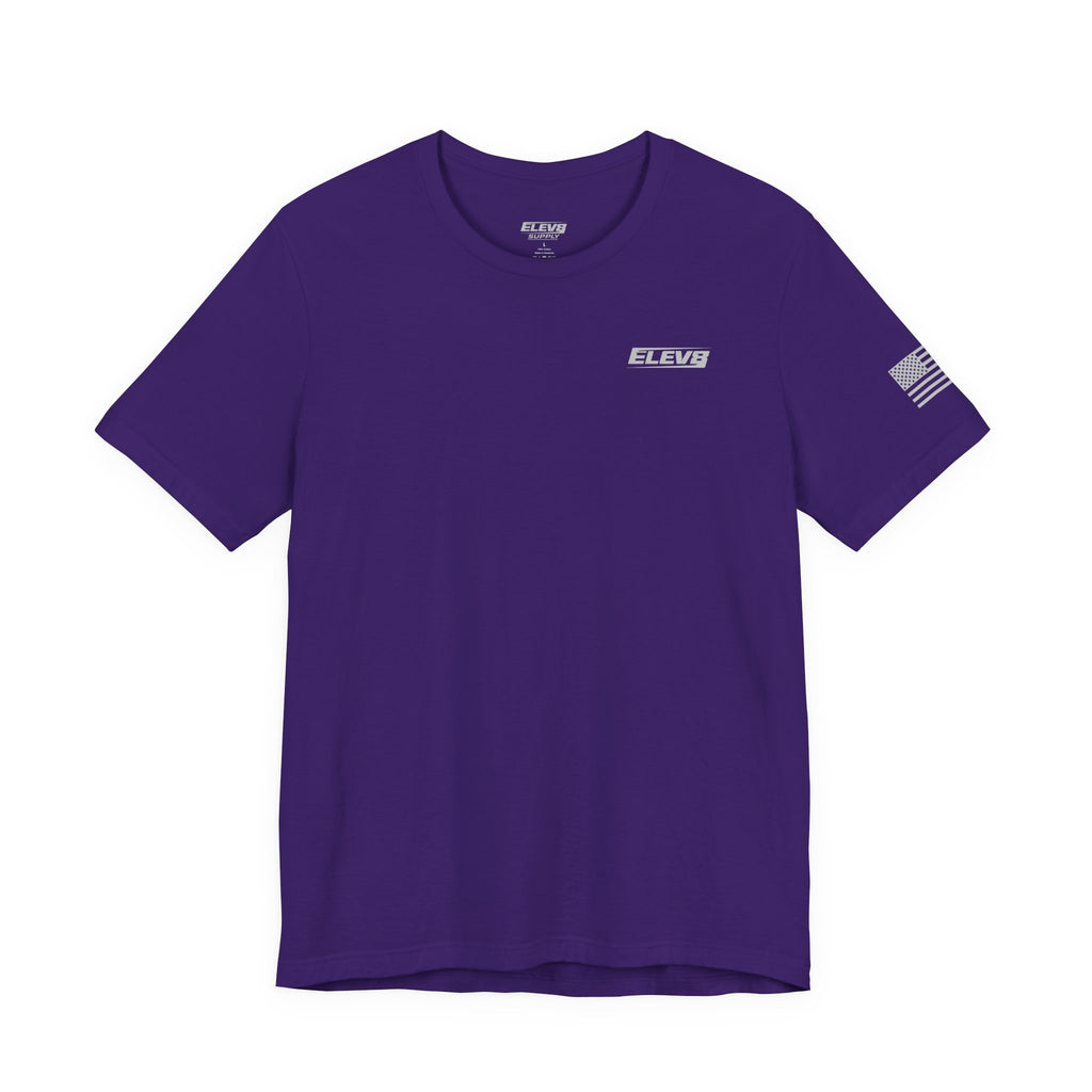 ELEV8 SUPPLY PUSH YOUR LIMITS TEE GREY LOGO