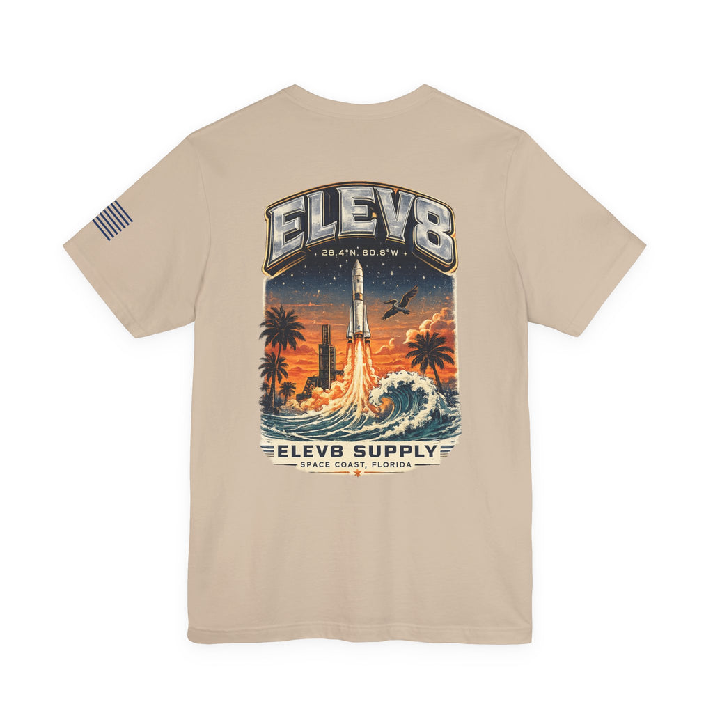 ELEV8 Launch Tide Space Coast Tee