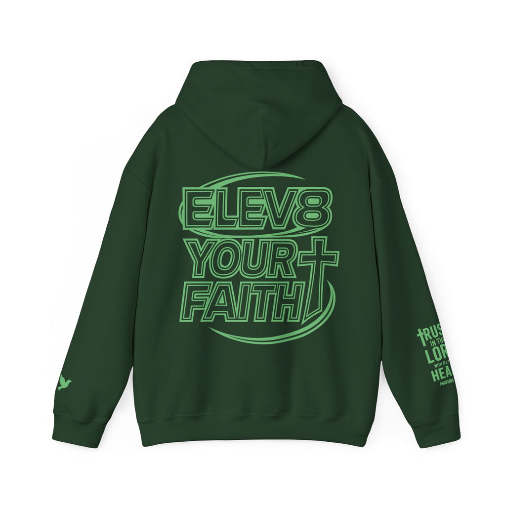 ELEVATE YOUR FAITH HOODIE (100% COTTON)