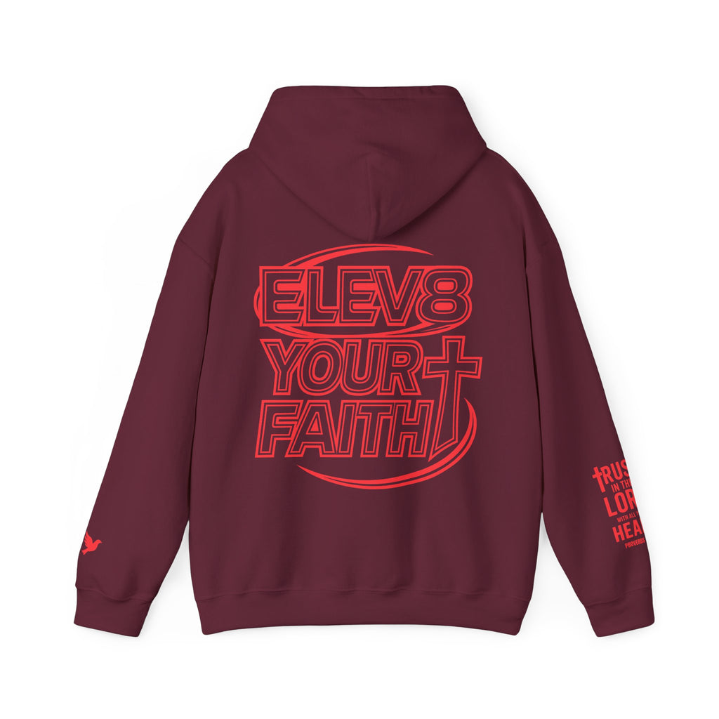 ELEVATE YOUR FAITH HOODIE (100% COTTON)