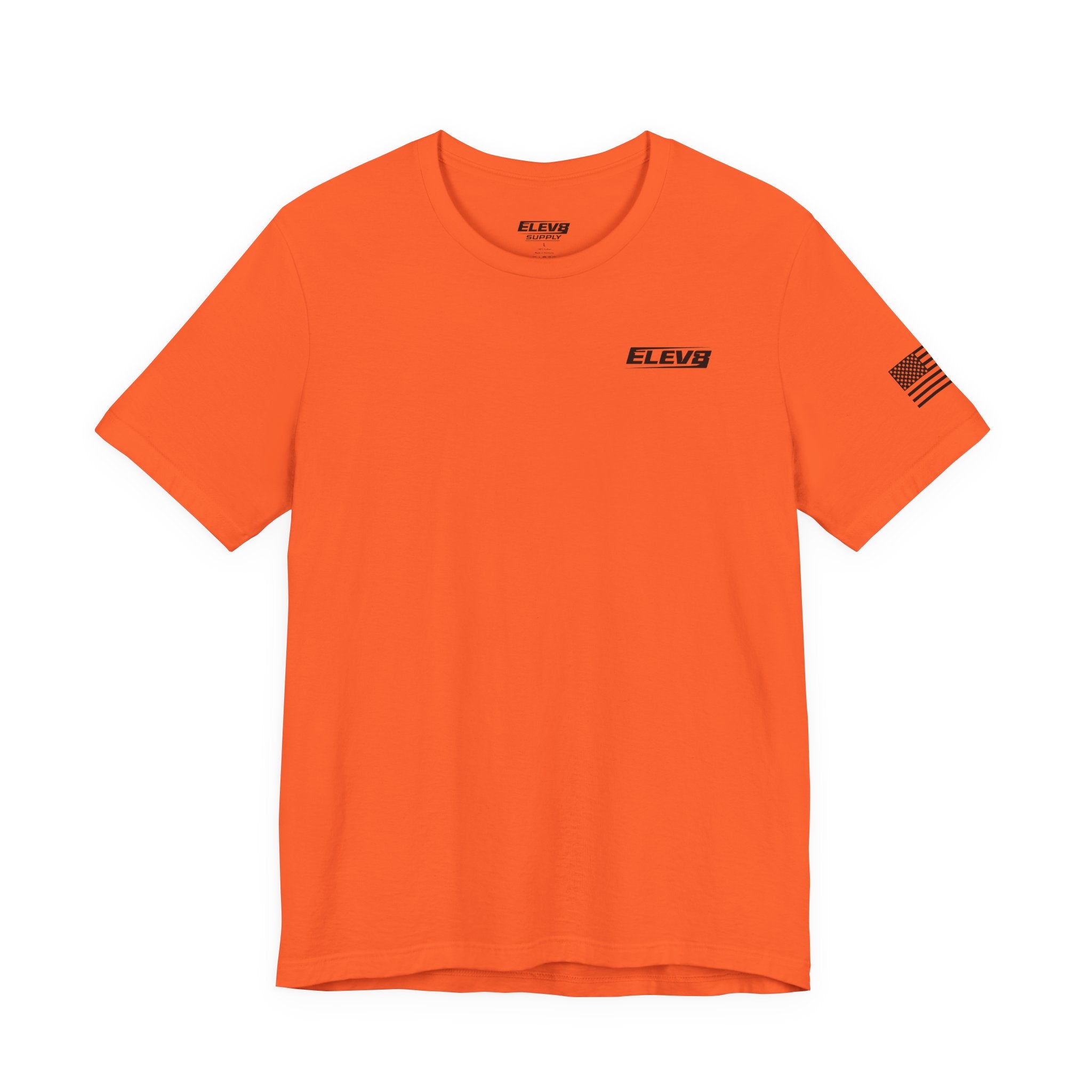 ELEV8 SUPPLY PUSH YOUR LIMITS TEE BLACK LOGO