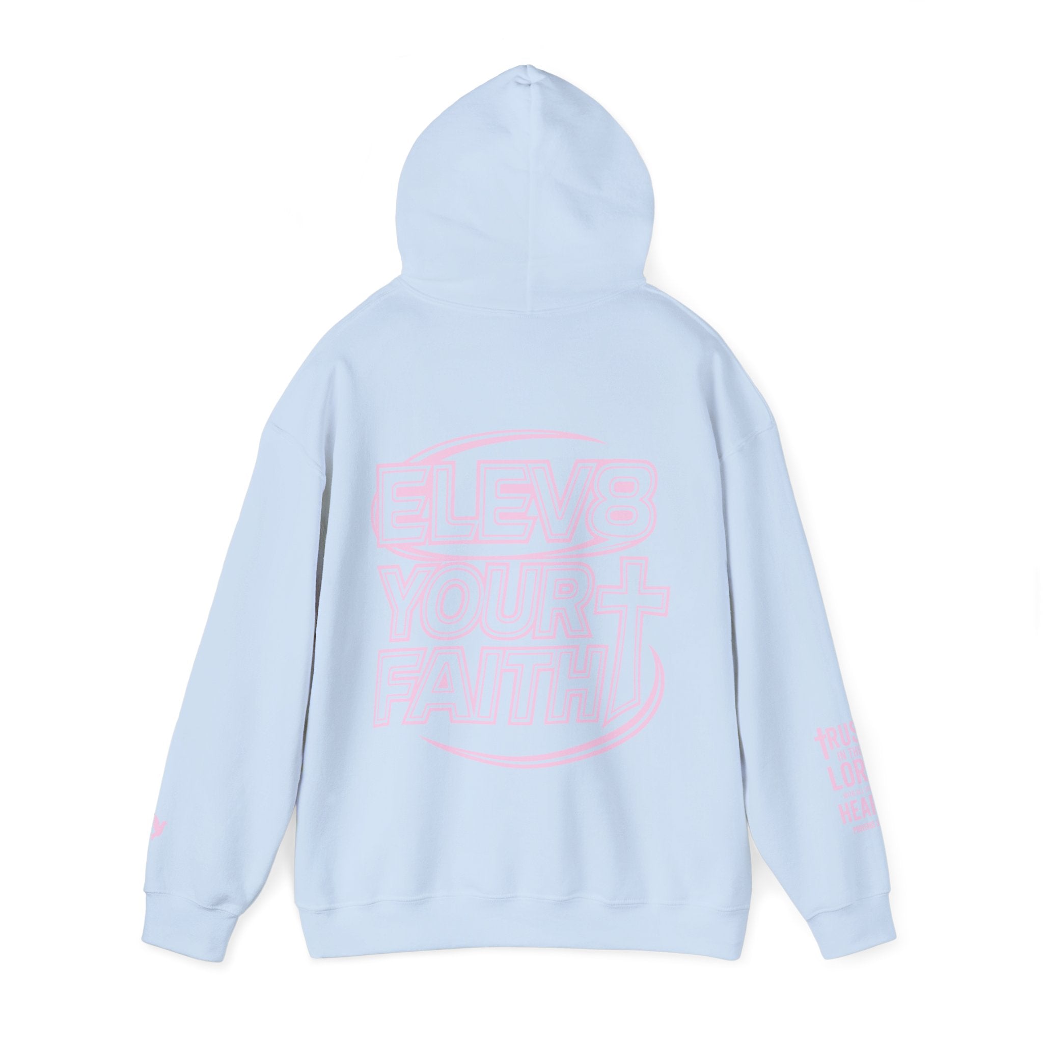 ELEVATE YOUR FAITH HOODIE PINK