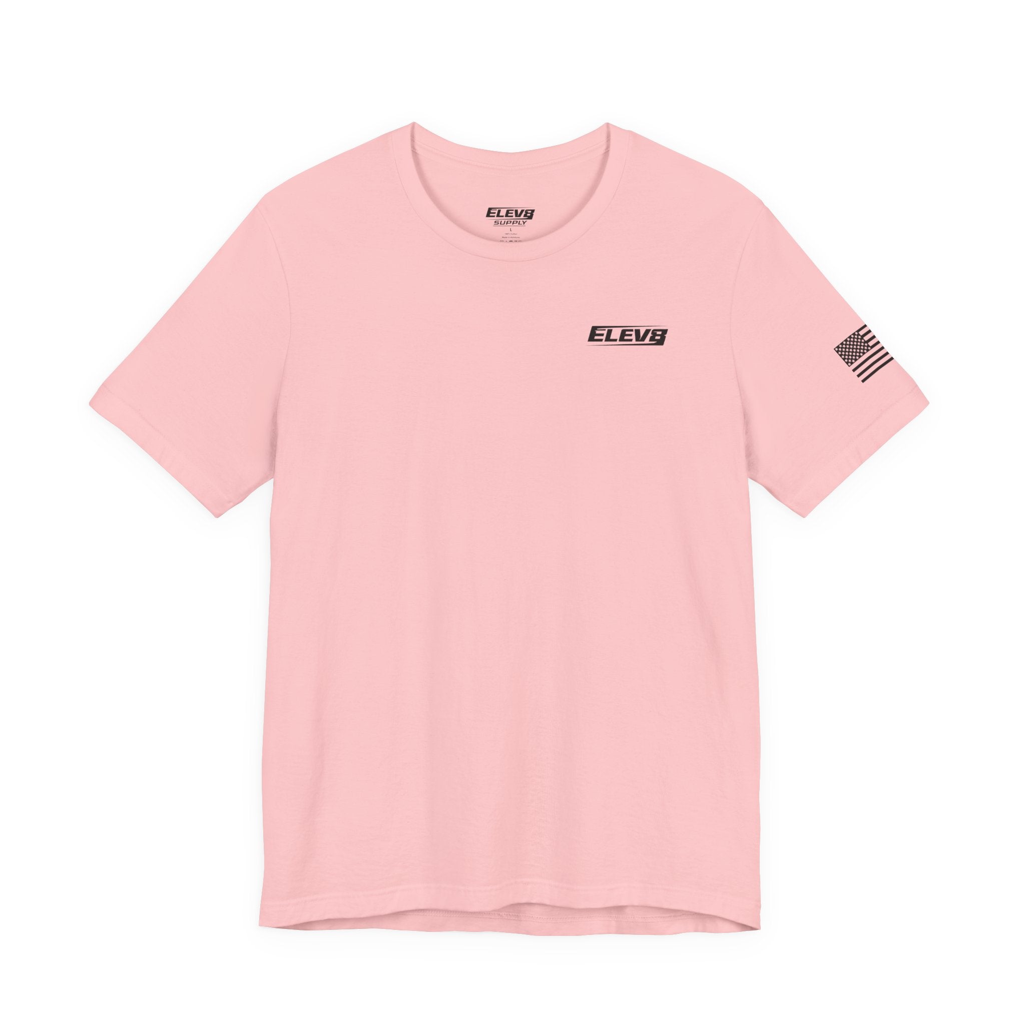 ELEV8 SUPPLY PUSH YOUR LIMITS TEE BLACK LOGO