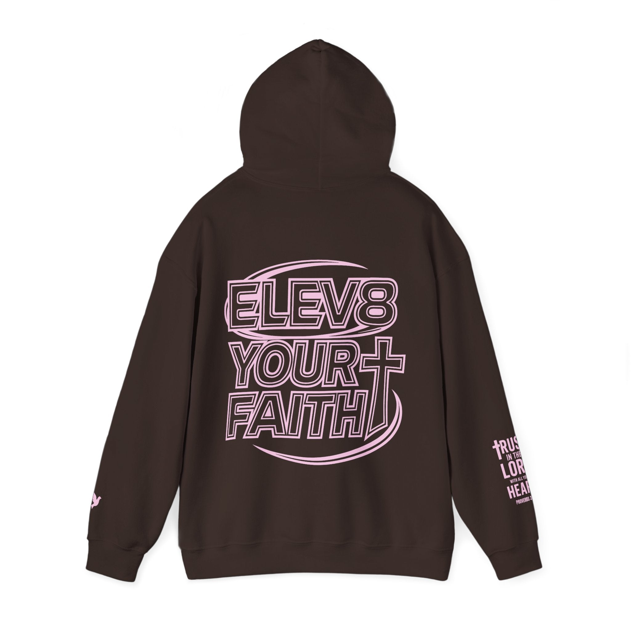 ELEVATE YOUR FAITH HOODIE PINK