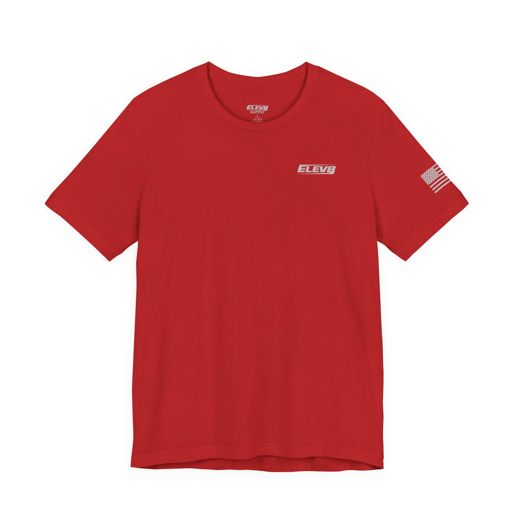 ELEV8 SUPPLY PUSH YOUR LIMITS TEE GREY LOGO