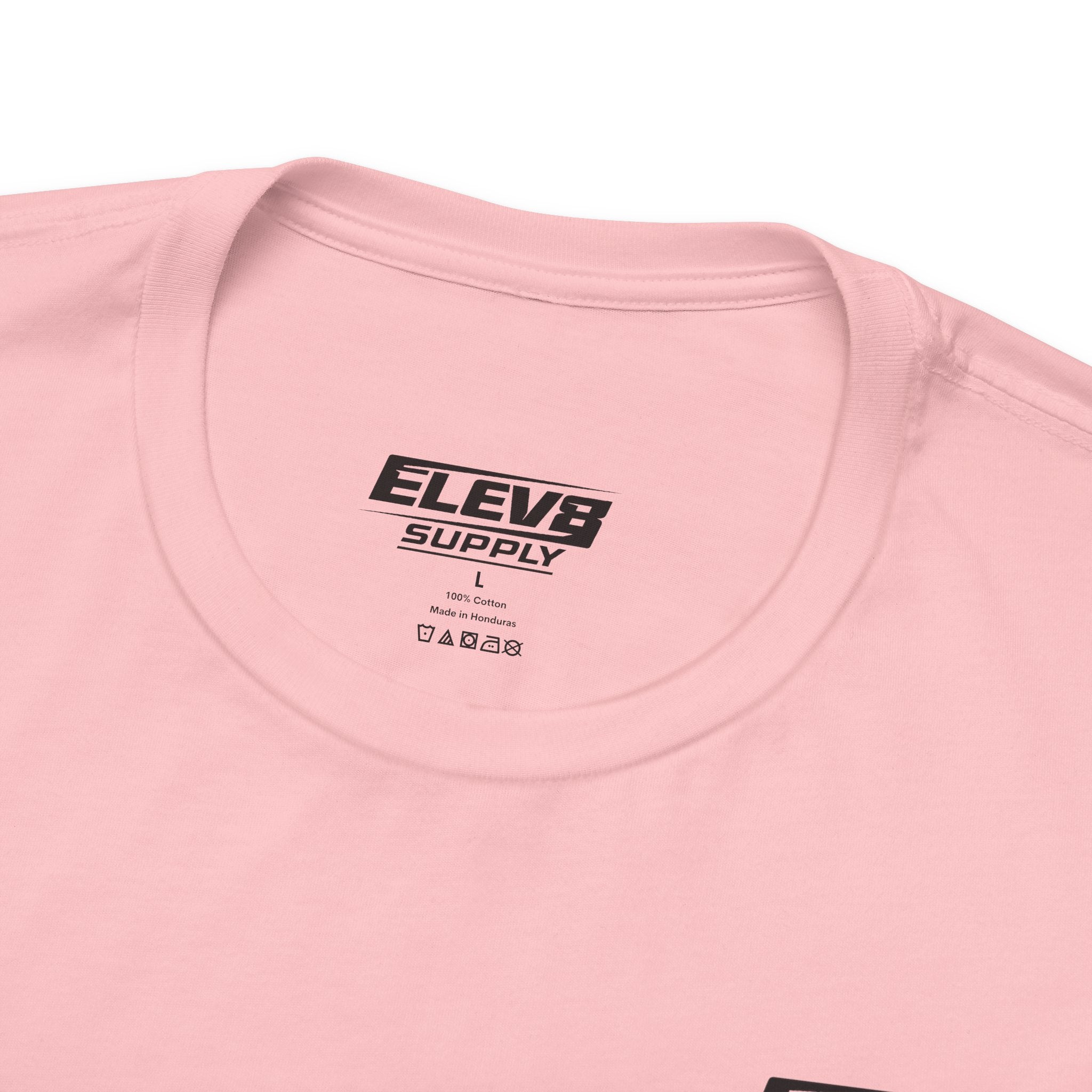 ELEV8 SUPPLY PUSH YOUR LIMITS TEE BLACK LOGO